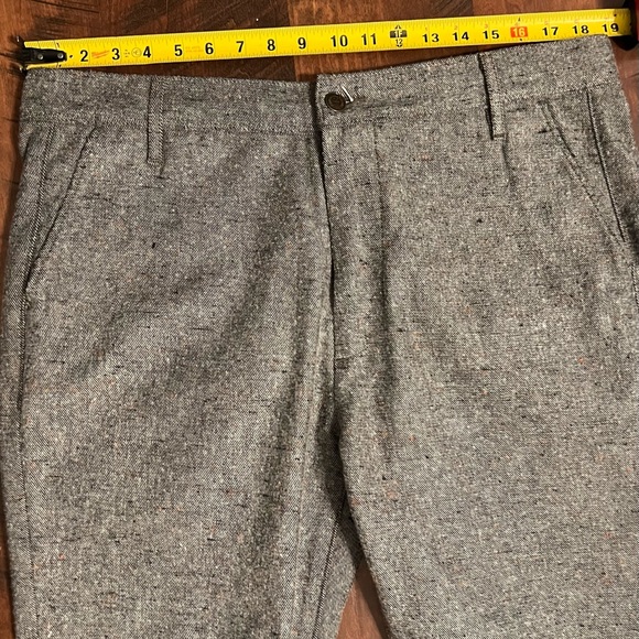 7 FOR ALL MANKIND WOOL / COTTON PANTS - Picture 7 of 7